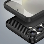 POWERTECH Θήκη Carbon MOB-2008 για Samsung S25, μαύρη - Image 2