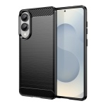 POWERTECH Θήκη Carbon MOB-2009 για Samsung S25 Edge, μαύρη