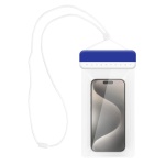 POWERTECH αδιάβροχη θήκη smartphone MOB-2013, IPX8, μπλε-λευκή - Image 3