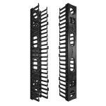 POWERTECH cable managment για rack NETW-0006, 23 θέσεων, πλαστικό, 2τμχ - Image 2