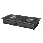POWERTECH cooling fan για rack NETW-0009, 4x fans, 2x 29.5x13x4cm - Image 2