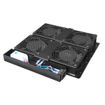 POWERTECH cooling fan με θερμοστάτη για rack NETW-0010, 29.5x31x4cm - Image 2
