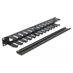 POWERTECH cable management NETW-0028 για rack 19"/1U, μεταλλικό, μαύρο - Image 3
