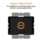 BRATECK επιτραπέζια βάση tablet PAD33-03, αντικλεπτική, 7.9-11", μαύρη - Image 2