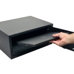 POWERTECH χρηματοκιβώτιο ασφαλείας PT-1194, ψηφιακό κλείδωμα, 43x35x20cm, 11kg - Image 2