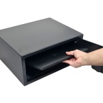 POWERTECH χρηματοκιβώτιο ασφαλείας PT-1194, ψηφιακό κλείδωμα, 43x35x20cm, 11kg - Image 5