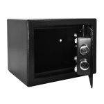 POWERTECH χρηματοκιβώτιο ασφαλείας PT-1195 με κλειδί, 23x17x17cm, 3.5kg - Image 2