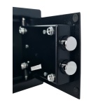 POWERTECH χρηματοκιβώτιο ασφαλείας PT-1195 με κλειδί, 23x17x17cm, 3.5kg - Image 3