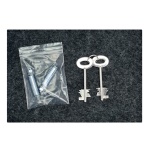 POWERTECH χρηματοκιβώτιο ασφαλείας PT-1195 με κλειδί, 23x17x17cm, 3.5kg - Image 4