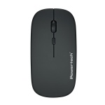 POWERTECH ασύρματο ποντίκι PT-1381, 2.4GHz & Bluetooth, έως 1600DPI, 500mAh, μαύρο