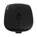 POWERTECH ασύρματο ποντίκι PT-1381, 2.4GHz & Bluetooth, έως 1600DPI, 500mAh, μαύρο - Image 3