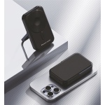 POWERTECH power bank με οθόνη PT-1416, 10000mah, magnetic wireless, 22.5W, μαύρο - Image 2