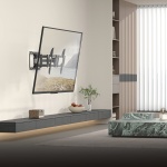 POWERTECH επιτοίχια βάση τηλεόρασης PT-1423, 37-90", 75kg, heavy duty, full motion - Image 2