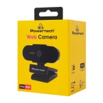 POWERTECH web camera PT-1426, 0.9MP, 720p HD, fixed εστίαση, 1.5m, μαύρη - Image 4