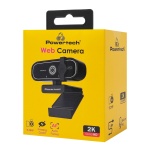 POWERTECH web camera PT-1427, 5MP, 2K QHD, αυτόματη εστίαση, 1.5m, μαύρη - Image 4