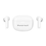 POWERTECH earphones με θήκη φόρτισης PT-1432, True Wireless, 35/300mAh, λευκά - Image 2