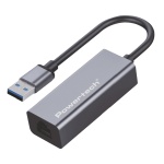 POWERTECH αντάπτορας δικτύου PT-1454, USB, 1000Mbps Ethernet, γκρι