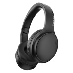 POWERTECH headphones PT-1463, ενσύρματα & ασύρματα, ANC, 40mm, 500mAh, μαύρα