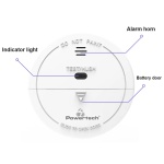 POWERTECH ασύρματος ανιχνευτής καπνού PT-1464 για συναγερμούς, Wi-Fi, TUYA - Image 4