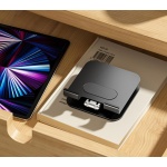 POWERTECH επιτραπέζια βάση για tablet PT-1494, περιστρεφόμενη, foldable, μαύρη - Image 4