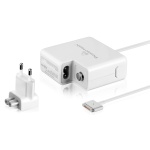 POWERTECH τροφοδοτικό laptop PT-836 για Apple Macbooks, 45W, λευκό