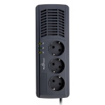 POWERTECH σταθεροποιητής ρεύματος PT-AVR1000I, 1000VA/500W, 3x schuko - Image 2