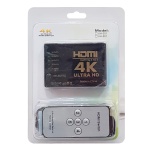 POWERTECH HDMI amplifier switch PTH-052 με τηλεχειριστήριο, 5 σε 1, 4K - Image 4