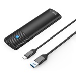ORICO θήκη για M.2 SATA SSD PWM2, 5Gbps, μαύρη