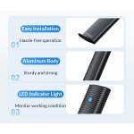 ORICO θήκη για M.2 SATA SSD PWM2, 5Gbps, μαύρη - Image 4