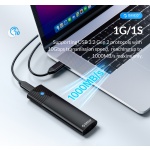 ORICO θήκη για Μ.2 NVMe SSD PWM2-G2-BK-EP, 10Gbps, έως 4TB, μαύρη - Image 2