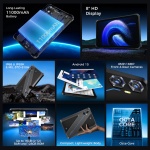 OUKITEL tablet RT3 Plus, 8", 4/128GB, 4G, 11000mAh, IP68/IP69K, μαύρο - Image 2