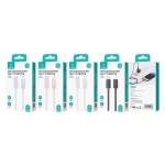 USAMS καλώδιο Lightning σε USB-C US-SJ692, 30W, 480Mbps, 1m, μαύρο - Image 5