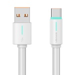 USAMS καλώδιο USB-C σε USB US-SJ732, 3A, 480Mbps, 1m, λευκό