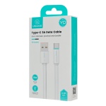 USAMS καλώδιο USB-C σε USB US-SJ732, 3A, 480Mbps, 1m, λευκό - Image 3