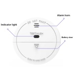 Ασύρματος ανιχνευτής καπνού SK010 για συναγερμούς, 433MHz - Image 4