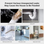 SONOFF smart ανιχνευτής πλημμύρας SNZB-05P, ZigBee, μπαταρίας, λευκός - Image 4