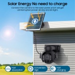 SECTEC smart ηλιακή κάμερα ST-515C-3M-5W-BK, 3MP, WiFi, SD, PTZ, IP65 - Image 5