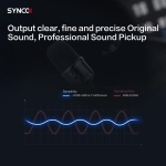 SYNCO επιτραπέζιο μικρόφωνο SY-V1M-CMIC, δυναμικό, καρδιοειδές, USB - Image 4