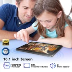 DOOGEE tablet T10W, 10.1", 4/128GB, 4G, Android 14, 8000mAh, μαύρο - Image 4