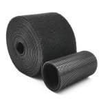 POWERTECH ταινία τύπου velcro TIES-080, 48mm, 5m, μαύρη