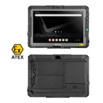GETAC tablet ZX10-EX, 10.1", 4/64GB, 4G, 9980mAh, IP66/MIL-STD-810H/ATEX/IECEx, Android 13, μαύρο