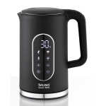 BRUNO βραστήρας νερού προηγμένων λειτουργιών BRN-0245, ψηφιακός, με διπλό τοίχωμα, 1.7L, 2200W, μαύρος