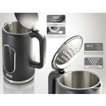 BRUNO βραστήρας νερού προηγμένων λειτουργιών BRN-0245, ψηφιακός, με διπλό τοίχωμα, 1.7L, 2200W, μαύρος - Image 5