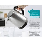 BRUNO βραστήρας νερού BRN-0246, ανοξείδωτος, 1.7L, STRIX, 2200W, inox - Image 3
