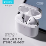 CELEBRAT earphones με θήκη φόρτισης C200 Pro, True Wireless, 13mm, 30/300mAh, λευκά - Image 4