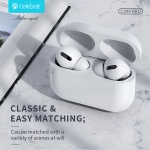 CELEBRAT earphones με θήκη φόρτισης C300 Pro, True Wireless, 13mm, 30/300mAh, λευκά - Image 4