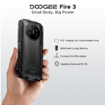 DOOGEE smartphone Fire 3, 5.5", 3/64GB, 8350mAh, IP68/IP69K/MIL-STD-810H, μαύρο - Image 2