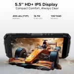 DOOGEE smartphone Fire 3, 5.5", 3/64GB, 8350mAh, IP68/IP69K/MIL-STD-810H, μαύρο - Image 5