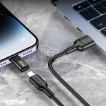 KAKUSIGA αντάπτορας Lightning σε USB-C KSC-1408, 480Mbps, 2A, μαύρος - Image 2