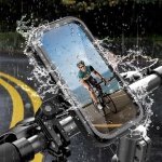 KAKUSIGA βάση ποδηλάτου για smartphone KSC-1532, IPX6, μαύρη - Image 2